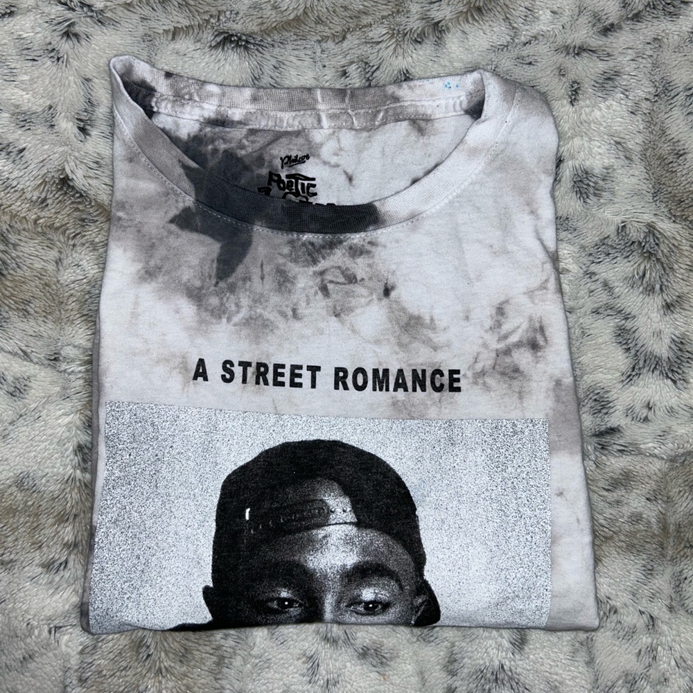 🆕 NWOT Tupac Shakur Poetic Justice | A Street Romance Tie Dye Tee Unisex